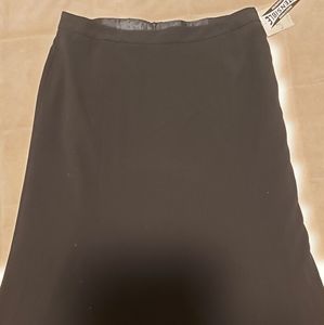 Womens long black skirt 18W